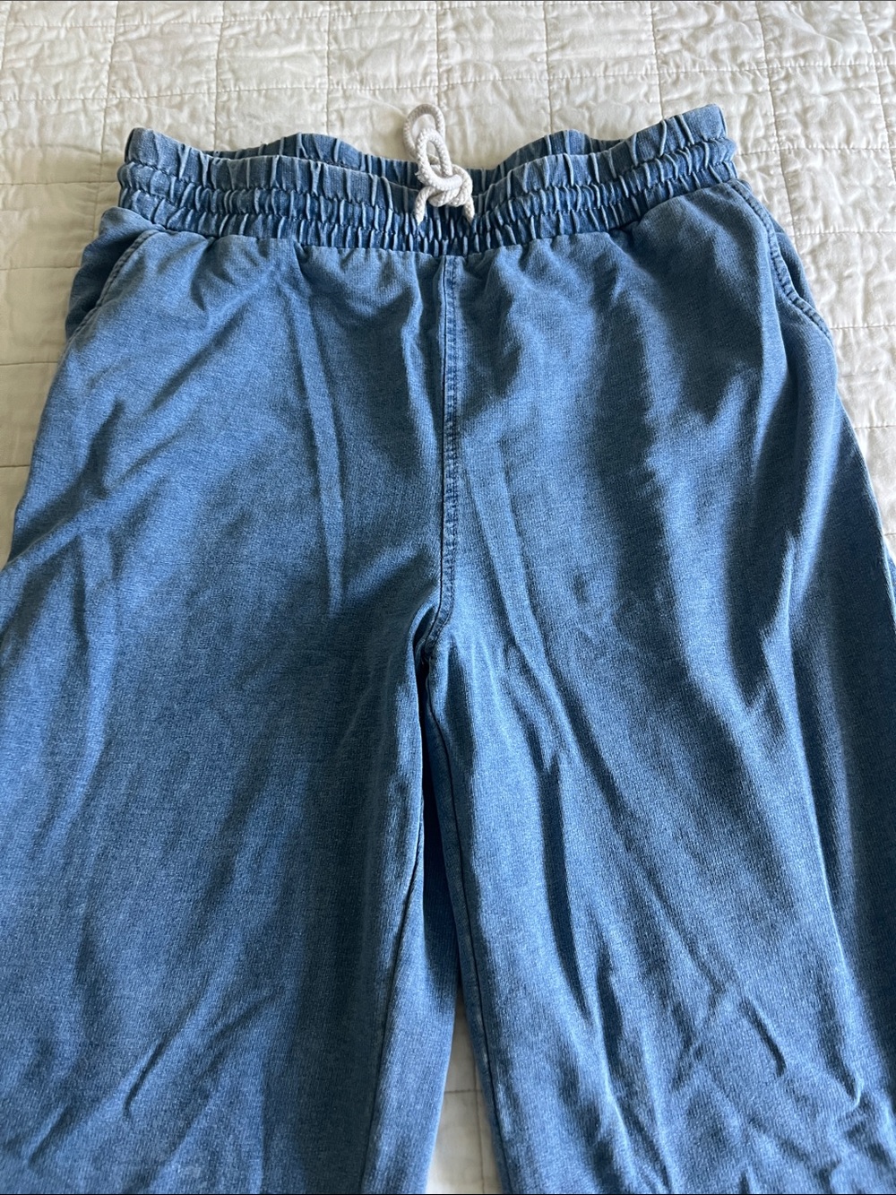 Jane + Delancey Blue Lounge Pants - Picture 2 of 10